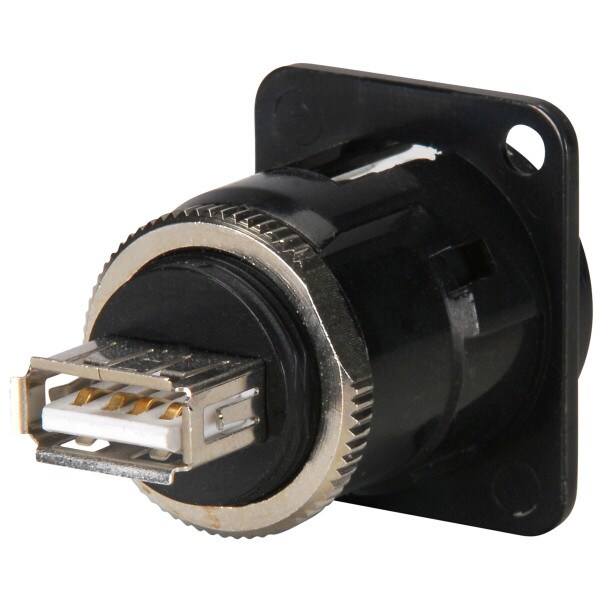 Main product image for Switchcraft EHUSBBABX USB B to A EH Panel Mount Conn 093-127